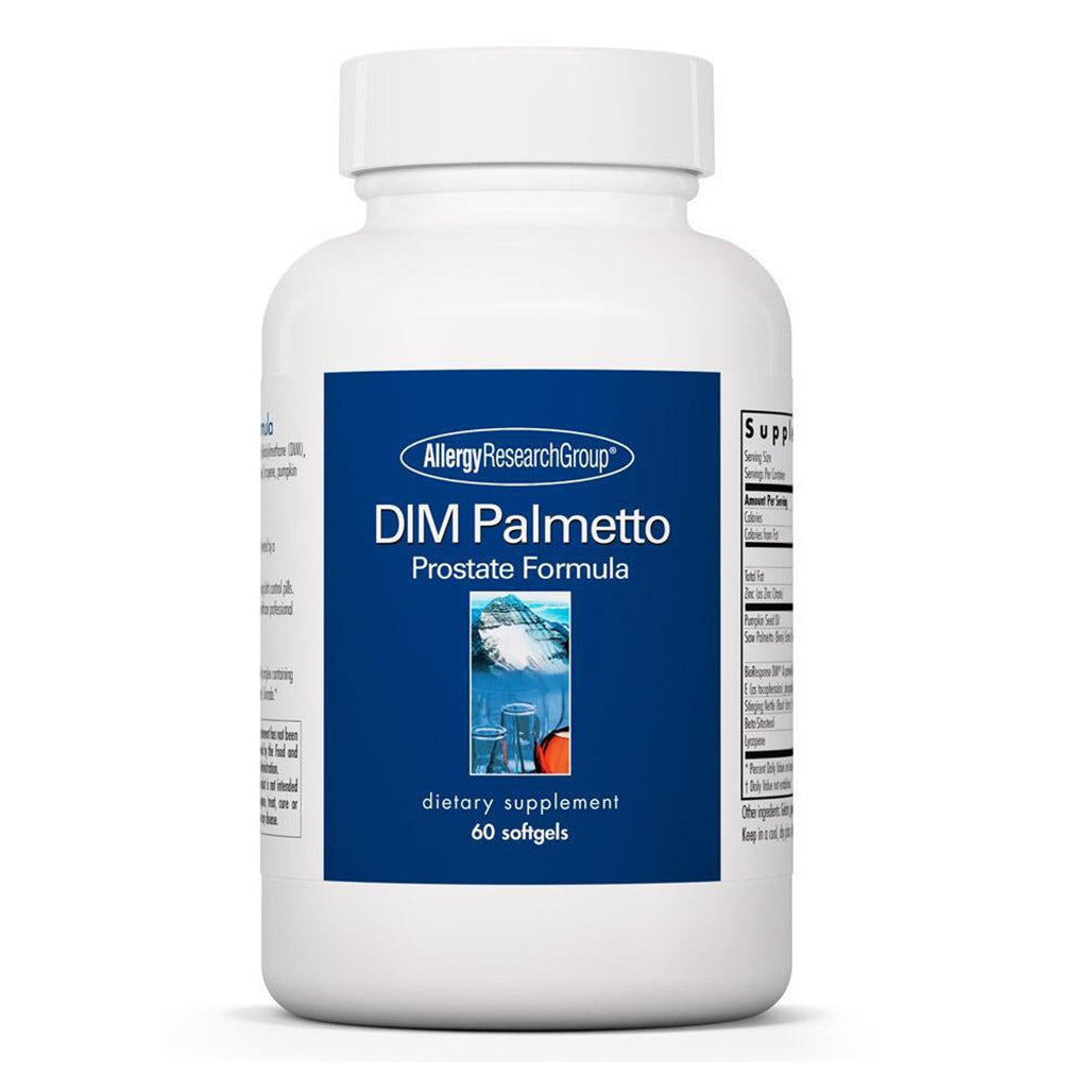 DIM Palmetto Prostate Formula Allergy Research