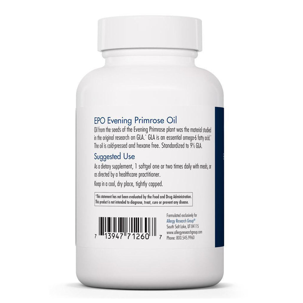 Evening Primrose Oil 500 mg Allergy Research