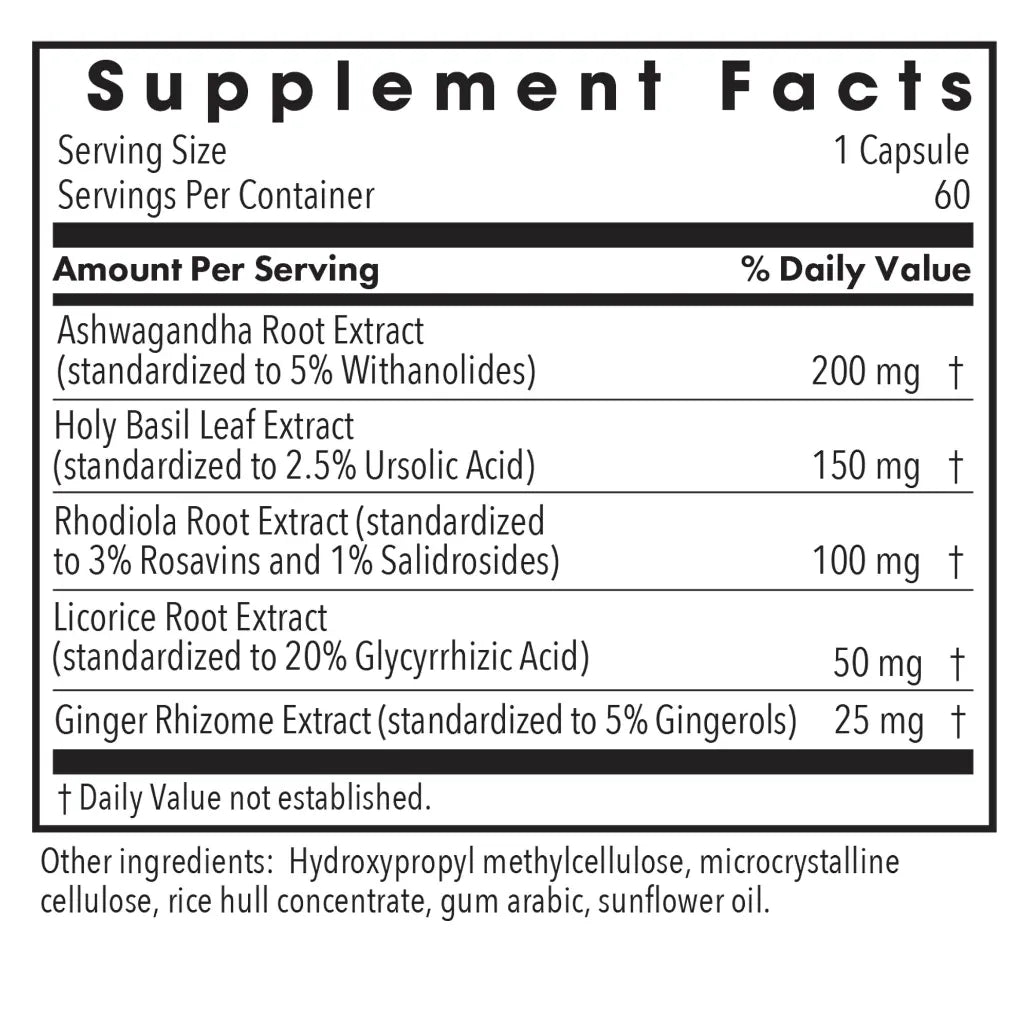 Allergy Research Group Herbal Adapt HPA Axis Restore - 60 vegcaps