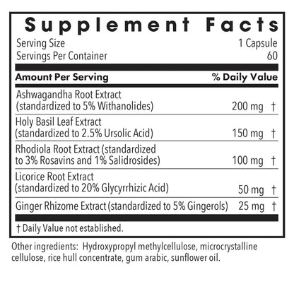 Allergy Research Group Herbal Adapt HPA Axis Restore - 60 vegcaps