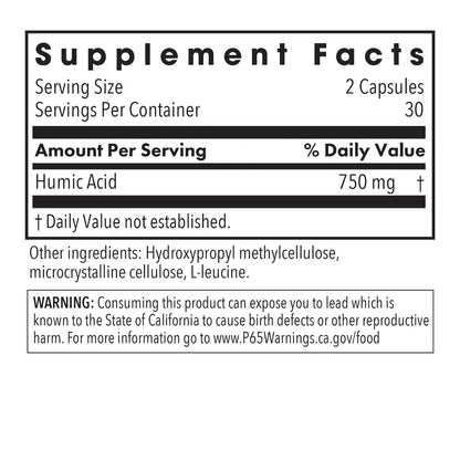 Allergy Research Group Humic Acid Membrane-Active - 60 Vegcaps