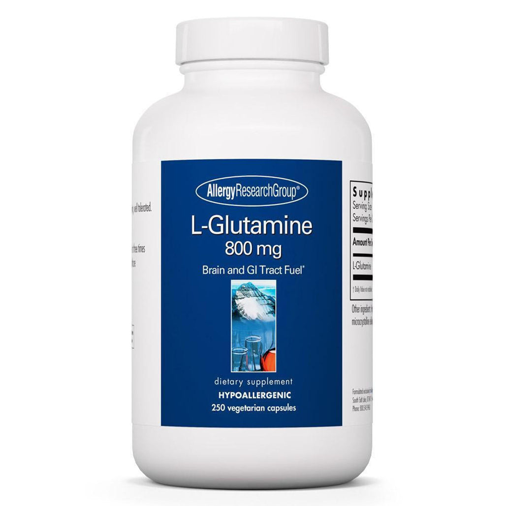 Allergy Research L-Glutamine Powder for brain and gi tract fuel