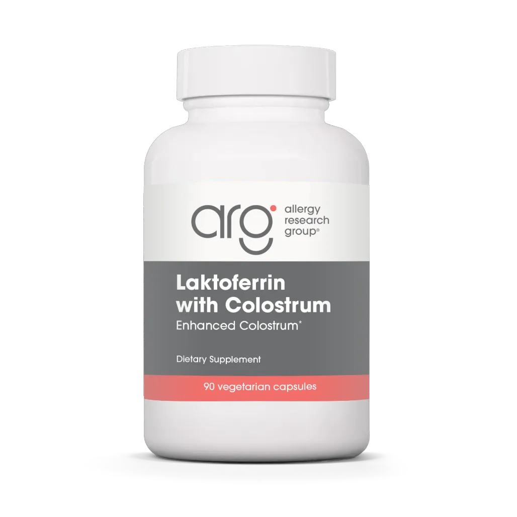 Allergy Research Group Laktoferrin with Colostrum - 90 vegcaps