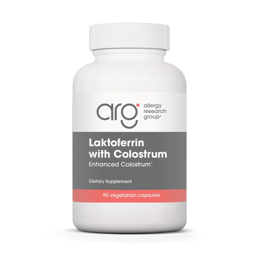 Allergy Research Group Laktoferrin with Colostrum - 90 vegcaps