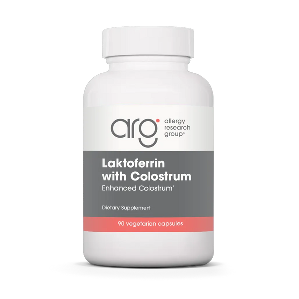 Allergy Research Group Laktoferrin with Colostrum - 90 vegcaps