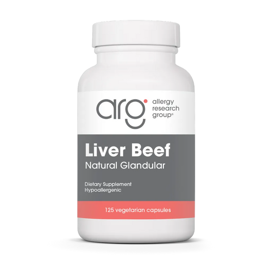 Allergy Research Group Liver Beef 1000 mg - 125 Vegcaps