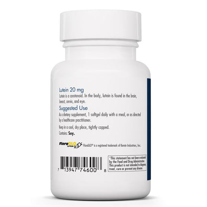 Buy Allergy Research Group Lutein 20 mg - 60 Softgels