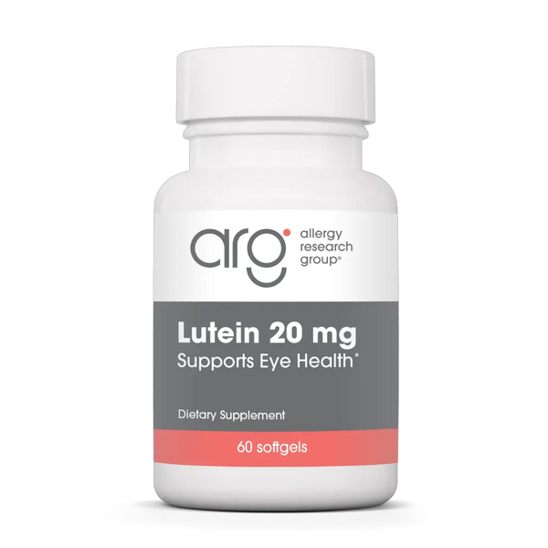 Allergy Research Group Lutein 20 mg - 60 Softgels