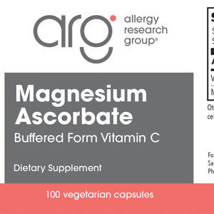 Buy Allergy Research Group Magnesium Ascorbate - 100 vegcaps