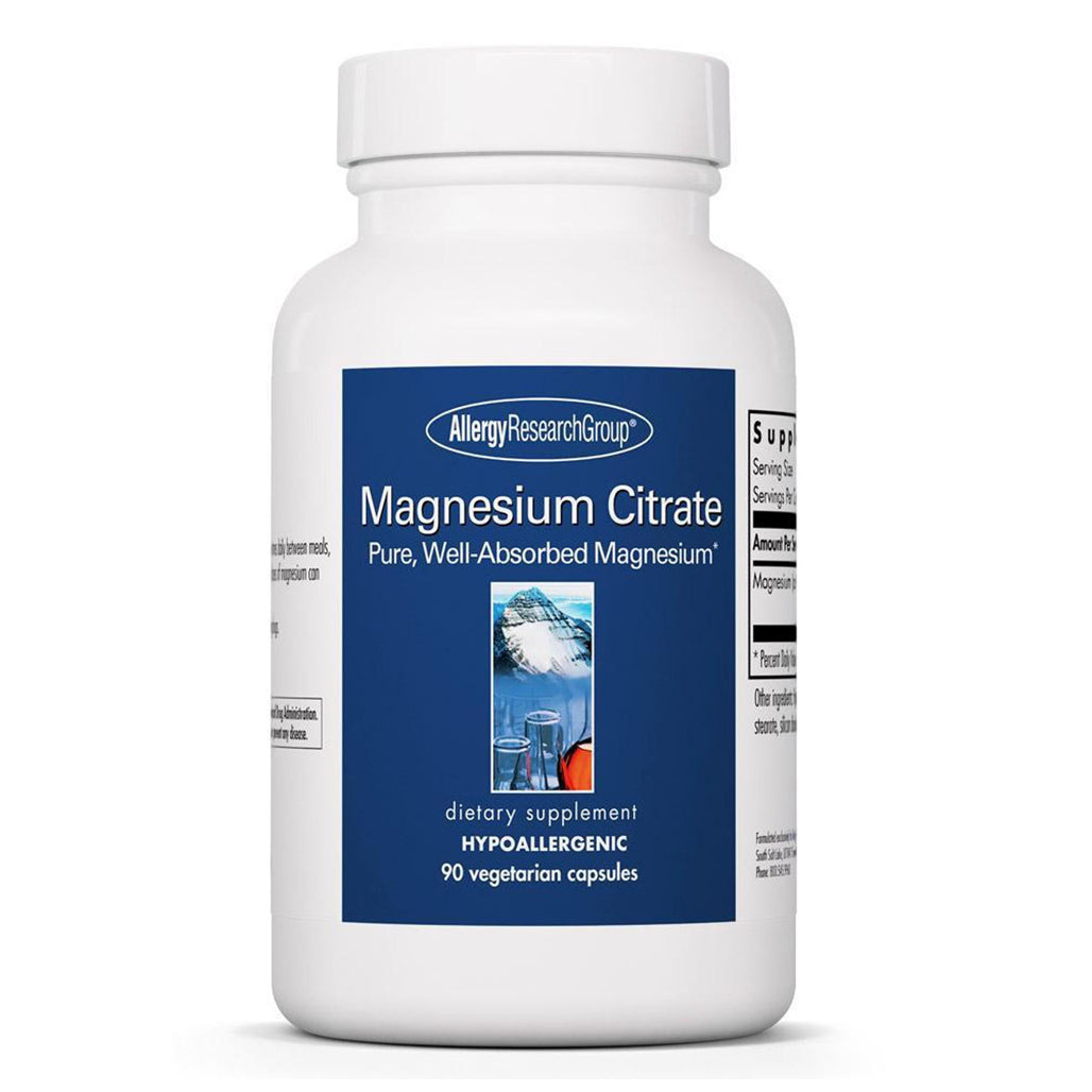 Magnesium Citrate 170 mg Allergy Research Group
