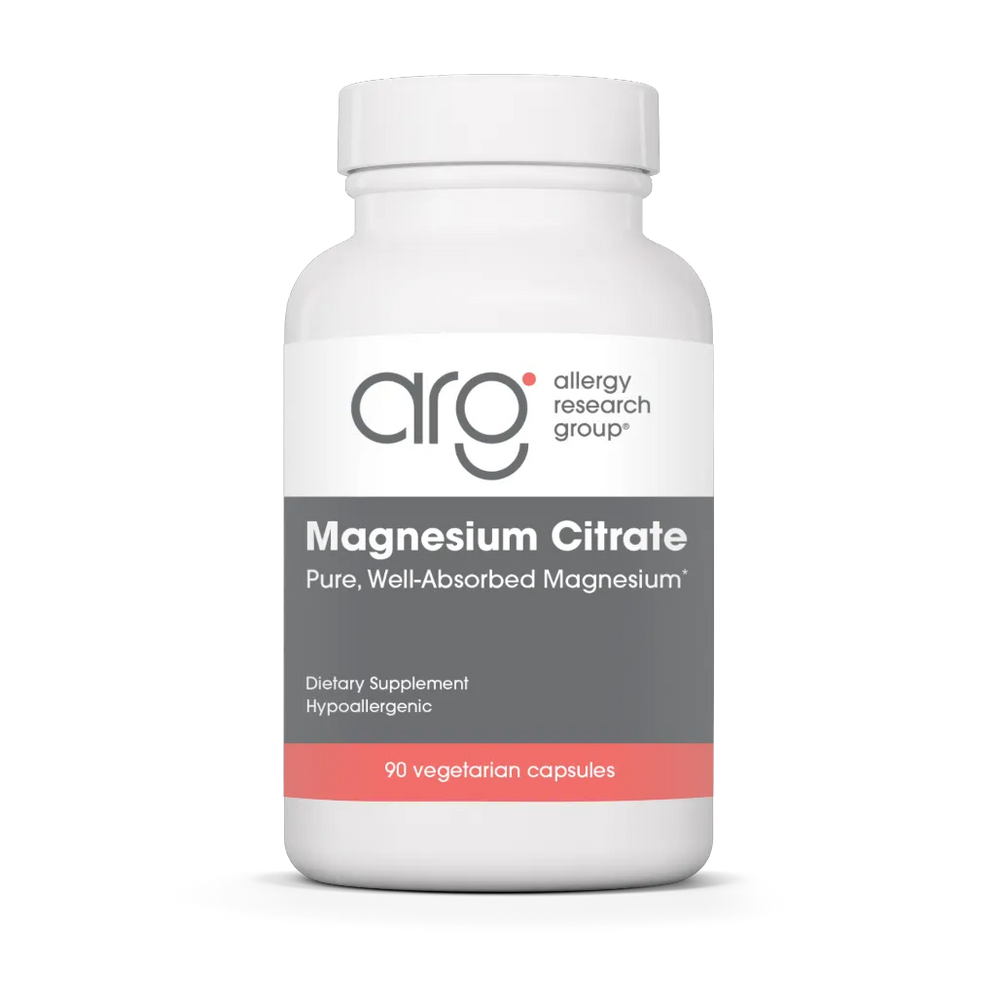 Allergy Research Group Magnesium Citrate 170 mg - 90 vegcaps