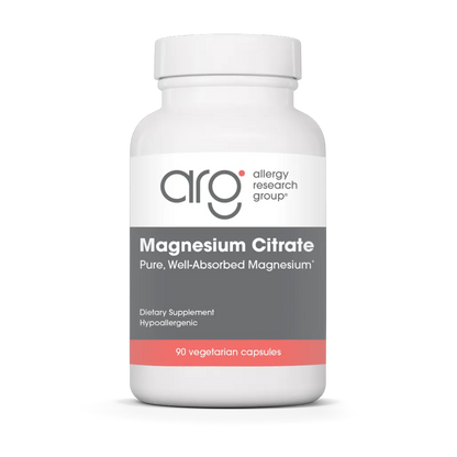 Allergy Research Group Magnesium Citrate 170 mg - 90 vegcaps