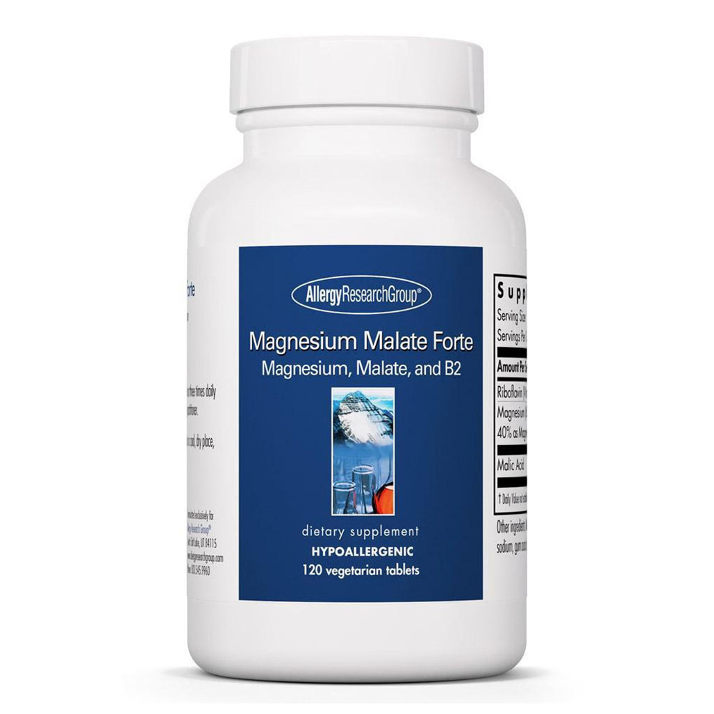 Allergy Research Magnesium Malate Forte 120 Vtabs Nutriessential