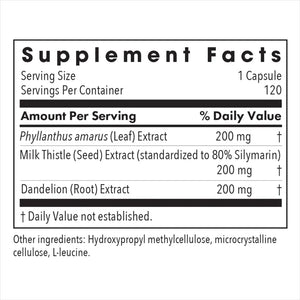 Allergy Research Group Milk Thistle Plus - 120 vegcaps