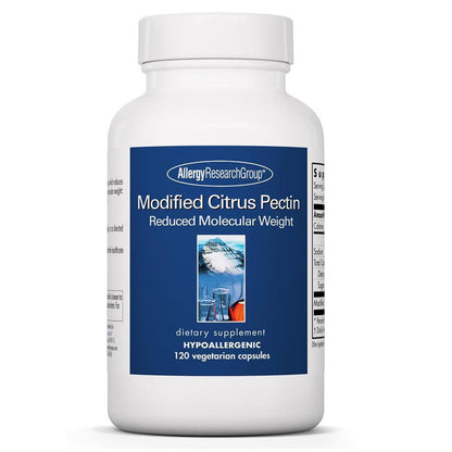 Modified Citrus Pectin - 120 veg capsules by Allergy Research | Reduced Molecular Weight dietary supplement