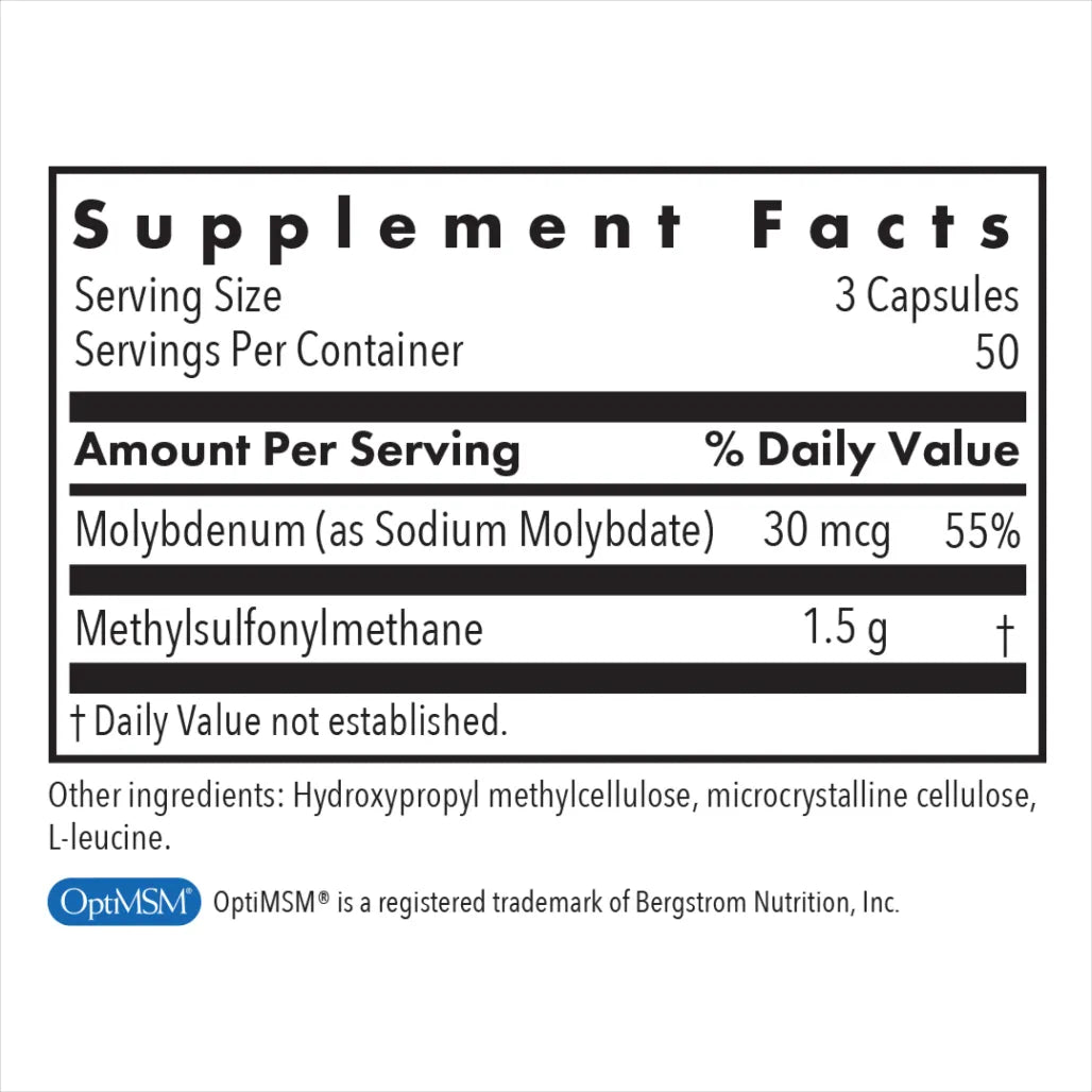 MSM 1500 mg