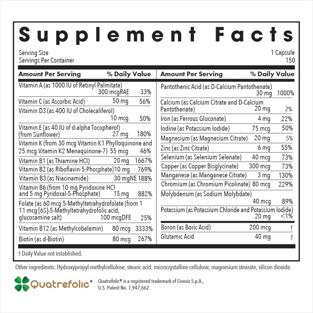 Allergy Research Group Multi-Vi-Min - 150 vegcaps