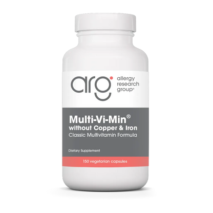 Allergy Research Group Multi-Vi-Min without copper and iron - 150 Vegcaps