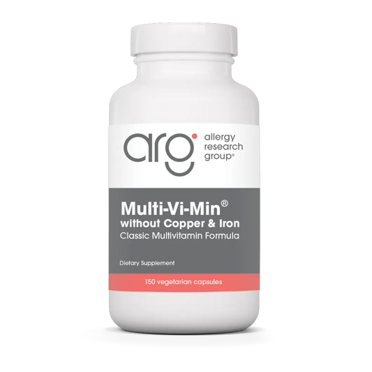 Allergy Research Group Multi-Vi-Min without copper and iron - 150 Vegcaps