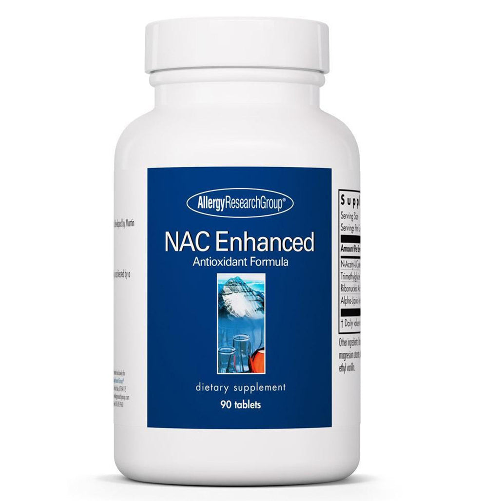 Allergy Research Group NAC Enhanced 200 mg 90 tabs Nutriessential