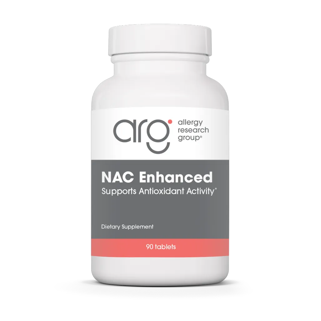 Allergy Research Group NAC Enhanced 200 mg - 90 tabs