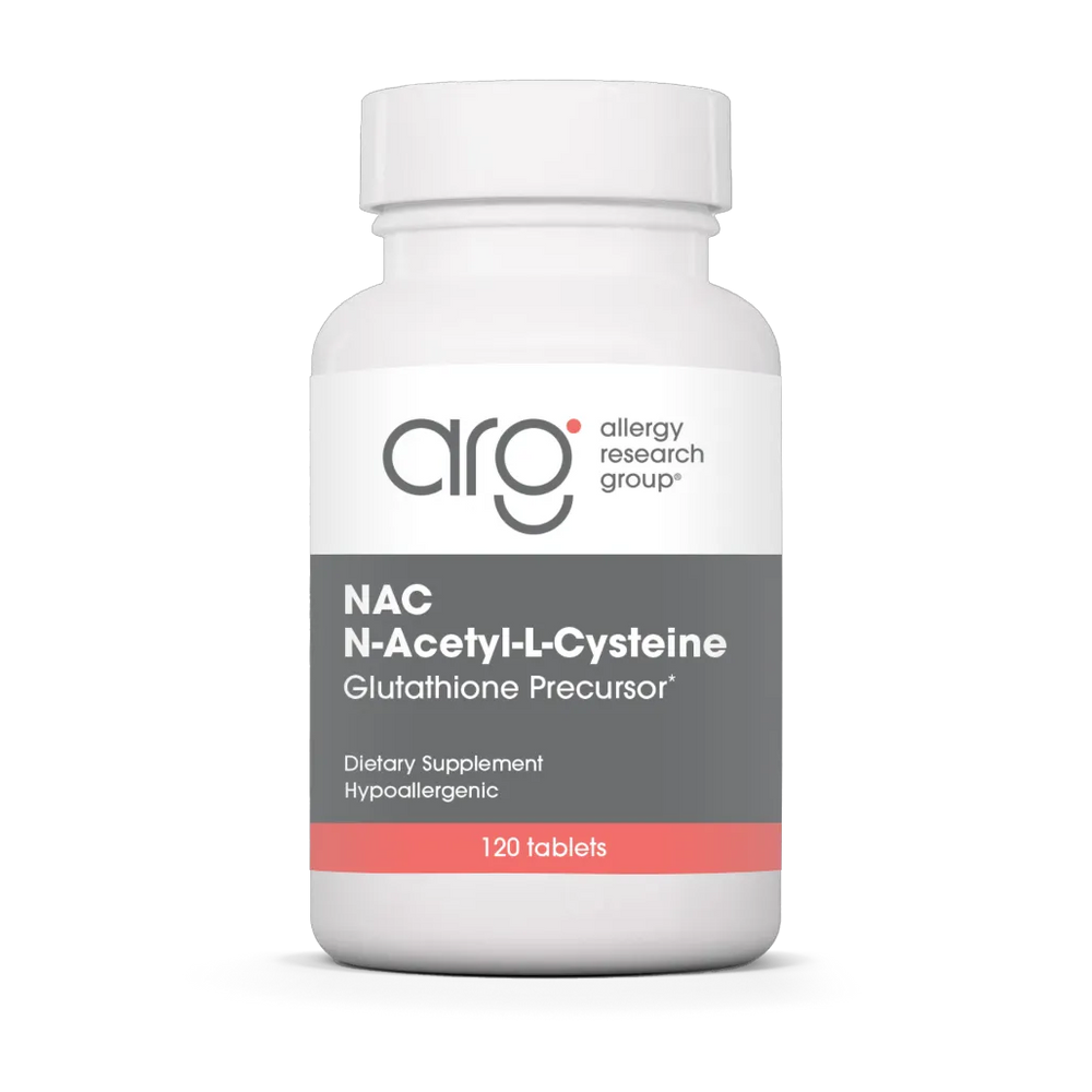 Allergy Research Group NAC N-Acetyl-L-Cysteine 500 mg - 120 tabs