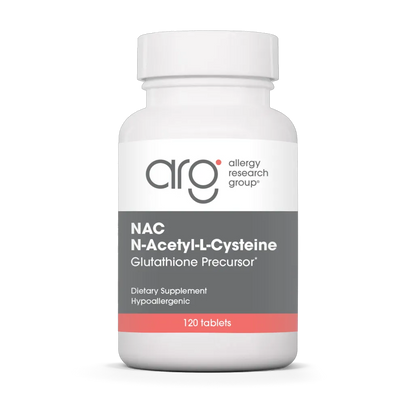 Allergy Research Group NAC N-Acetyl-L-Cysteine 500 mg - 120 tabs