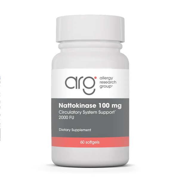 Allergy Research Group Nattokinase 100 mg NSK-SD® - 60 softgels