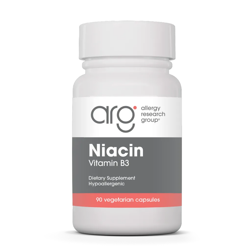 Allergy Research Group Niacin Vitamin B3 250 mg - 90 Vegcaps