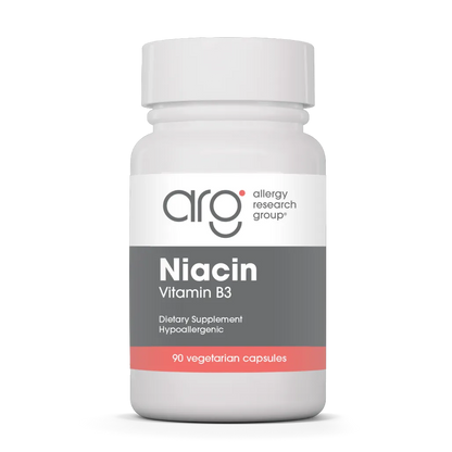 Allergy Research Group Niacin Vitamin B3 250 mg - 90 Vegcaps