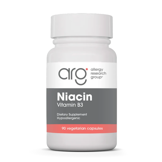 Allergy Research Group Niacin Vitamin B3 250 mg - 90 Vegcaps