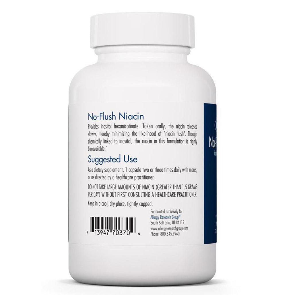 No-Flush Niacin 430 mg Allergy Research