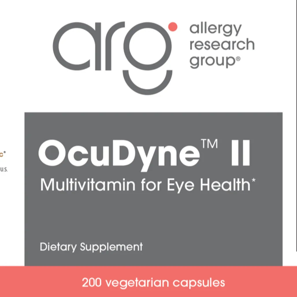 Allergy Research Group OcuDyne II 200 vegcaps supplement facts