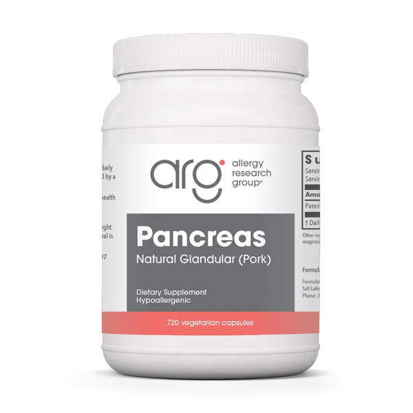 Allergy Research Group Pancreas Pork - 720 Vegcaps