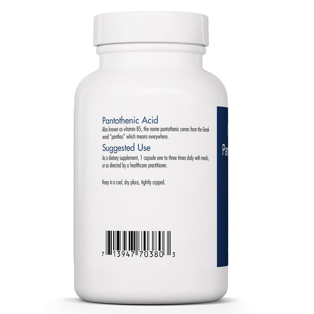 Buy Allergy Research Group Pantothenic Acid 500 mg - 90 Vegcaps