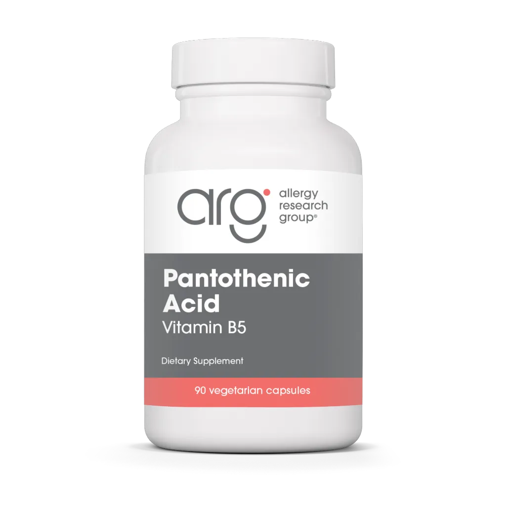 Allergy Research Group Pantothenic Acid 500 mg - 90 Vegcaps