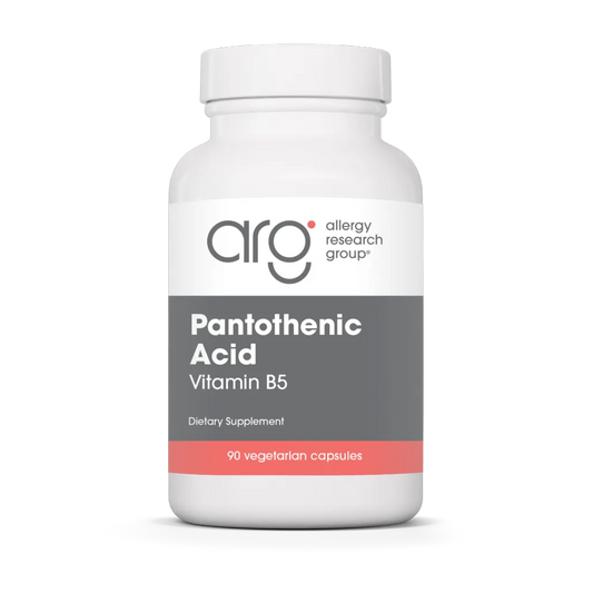 Allergy Research Group Pantothenic Acid 500 mg - 90 Vegcaps