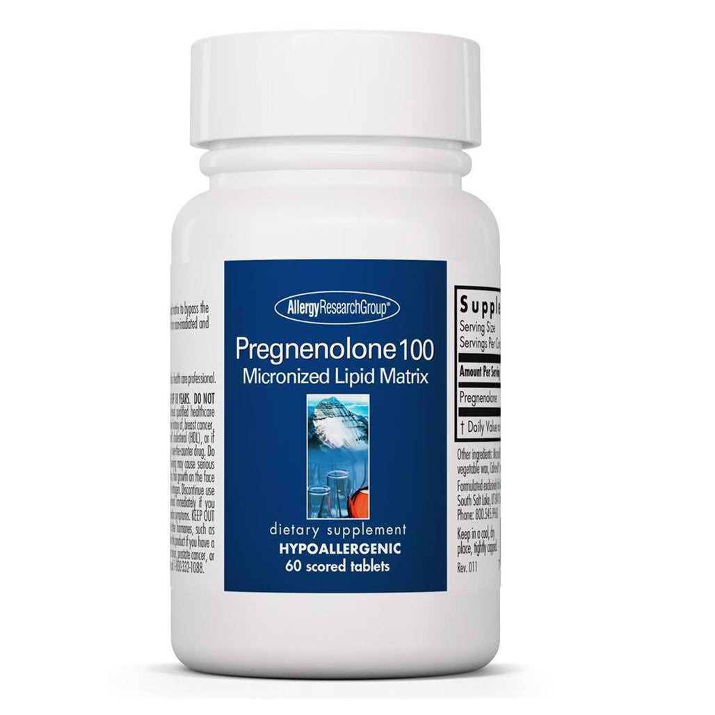 Allergy Research Group Pregnenolone 100 mg - 60 tabs