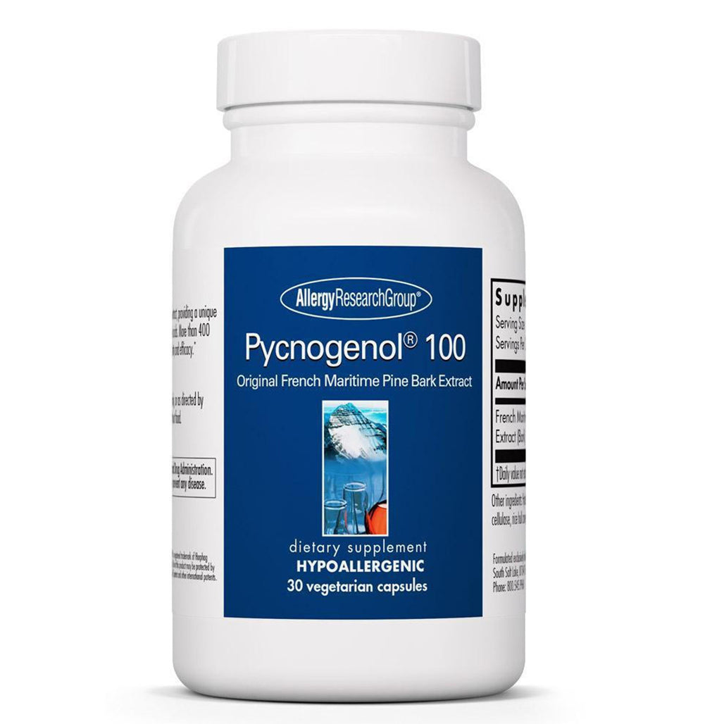 Allergy Research Pycnogenol 100 30 Vegcaps Nutriessential