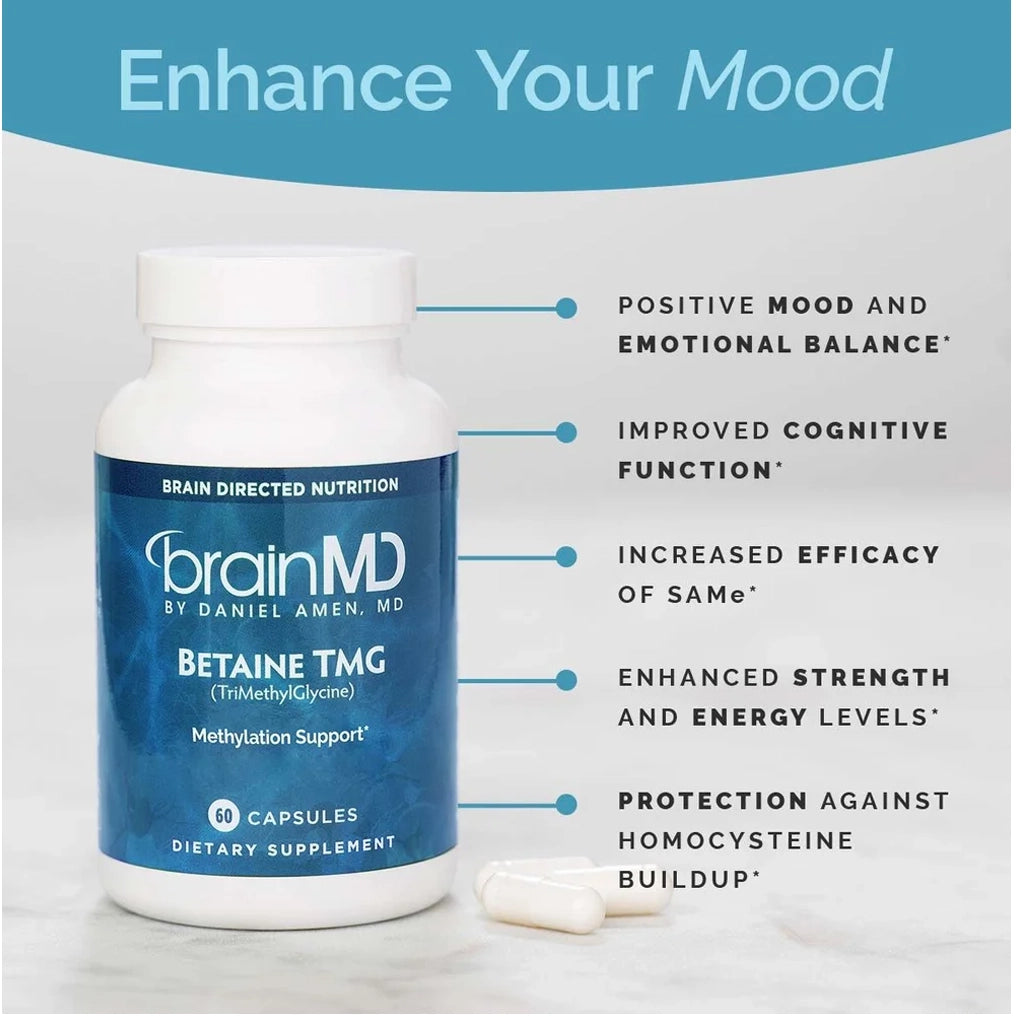 Betaine TMG Health Benefits - Supports methylation and enhances mood and emotional balance