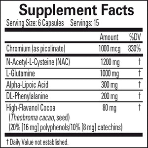 Craving Control Supplement to support self control over food cravings - 90 capsules 