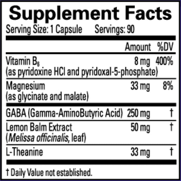Brain MD GABA Calming Support supplement