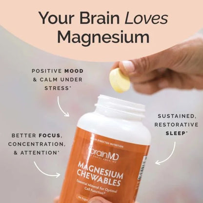  Dr Amen Magnesium Chewables for Brain Health | Essential mineral for cell function