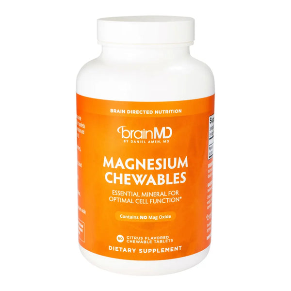  Brain MD Magnesium Chewables - Helps Improve Your Cognitive Function