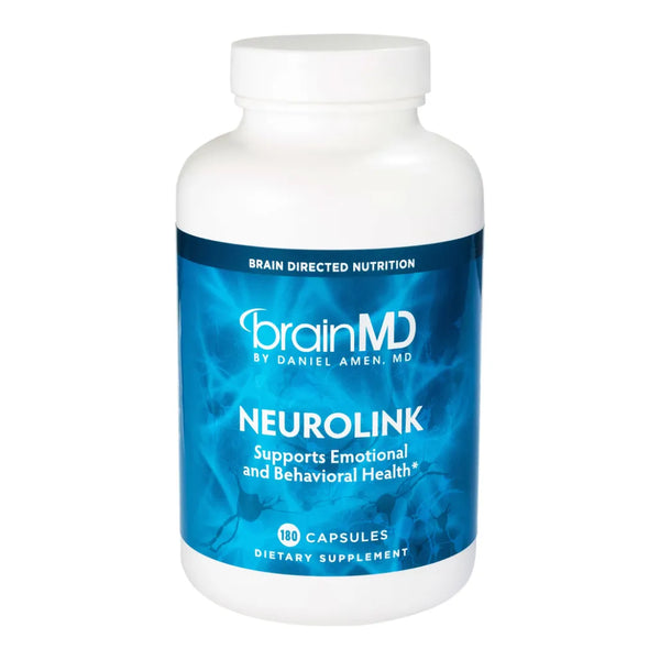 NeuroLink capsules by BrainMD supports emotional and behavioral health 