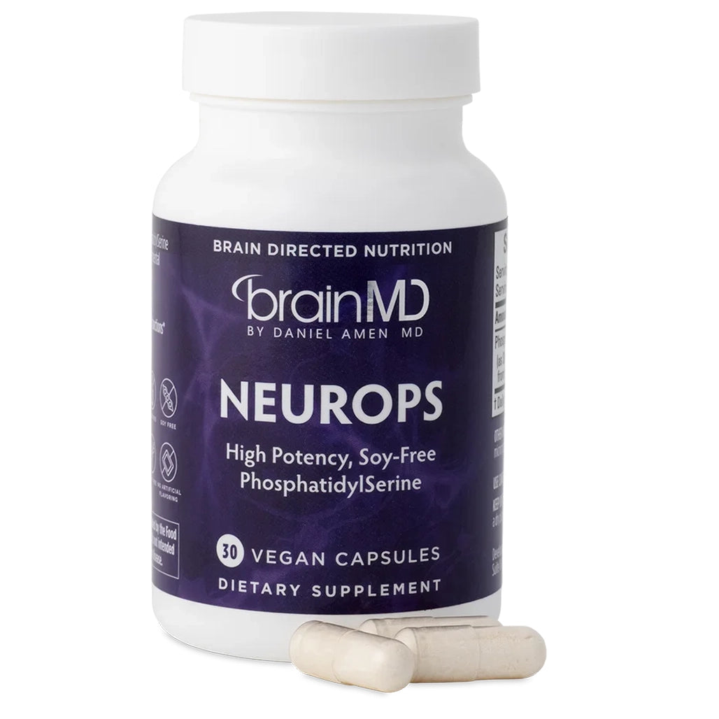 NeuroPS phosphatidylserine  supplement vegan capsules by Brain MD 