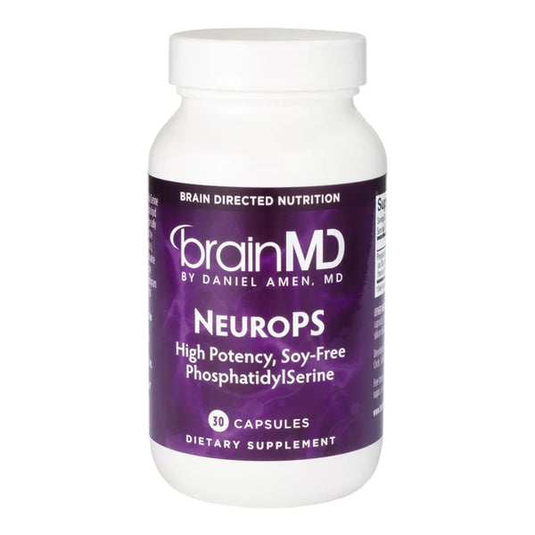 NeuroPS phosphatidylserine  supplement vegan capsules by Brain MD 
