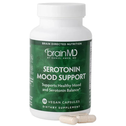 Serotonin Mood Support BrainMD | Supplement to support healthy mood and serotonin balance