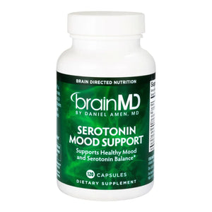 BrainMD Serotonin Mood Support supplement facts  - product ingredients 
