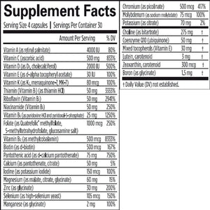 Brain MD’ Smart Prenatal - 120 Capsules | Essential Nutrition for Mother and Baby